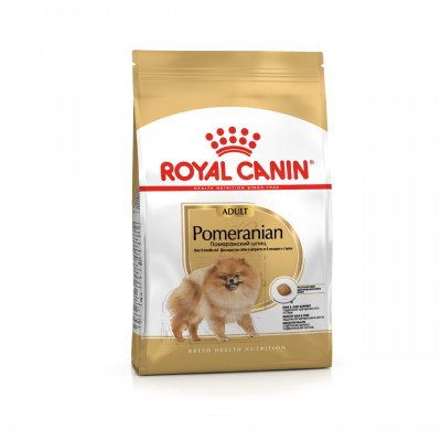 Royal Canin Pomeranian Adult Dry корм для собак породы померанский шпиц (Курица, 500 г.)
