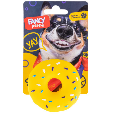 Fancy Pets игрушка "Пончик" для щенков (6,5 см.)