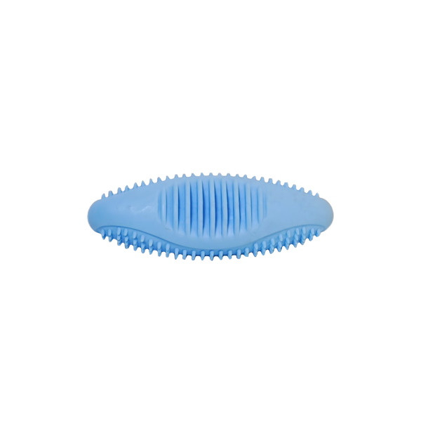 HOMEPET Dental игрушка для собак регби (12 см., Голубая)