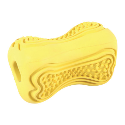 Zolux Titan игрушка кость-кормушка (11,5 см., Желтая)