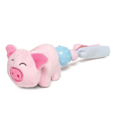 Triol игрушка мягкая Mini Dogs Хрюшка для мини-собак (16 см.)