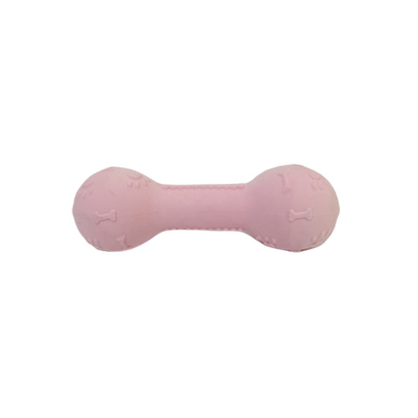 HOMEPET Foam Puppy игрушка для собак гантель (12 см., Розовая)