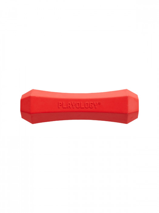 Playology Squeaky Chew Stick жевательная палочка с ароматом говядины (L, Красный)