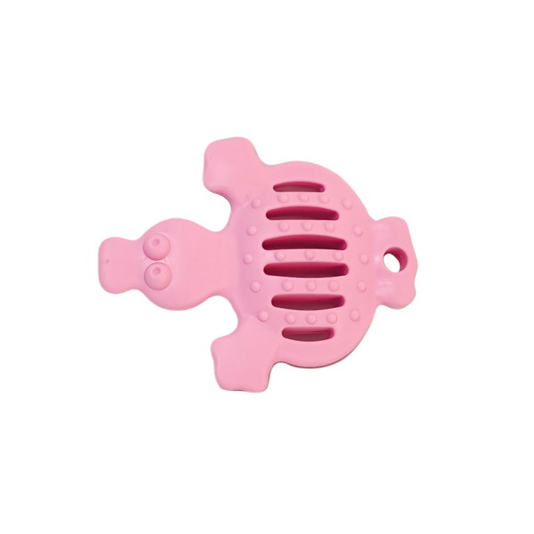 HOMEPET Dental игрушка для собак утка (13,5 см., Розовая)