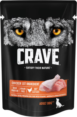 Crave пауч для собак (Курица, 85 г.)