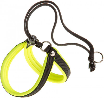 Ferplast шлейка нейлоновая Agila Fluo 1 (26 х 38 см., Желтый)