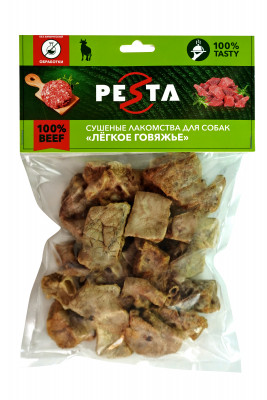 Pesta лакомство легкое говяжье для собак (30 г.)