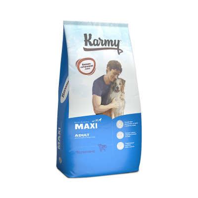 Karmy Maxi Adult сухой корм для собак крупных пород (Телятина, 14 кг.)