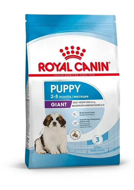Royal Canin Giant Puppy для щенков до 8 месяцев гигантских пород (Курица, 3,5 кг.)