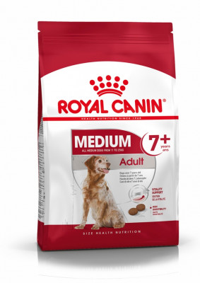 Royal Canin Medium Adult 7+ для собак старше 7 лет средних пород (Курица, 4 кг.)