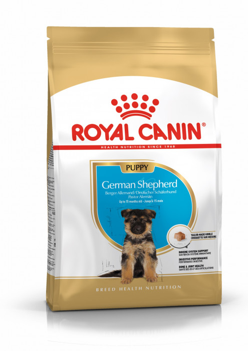 Royal Canin German Shepherd Puppy для щенков породы немецкая овчарка (Курица, 12 кг.)