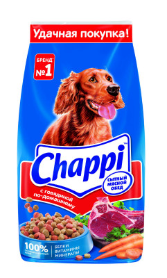 Chappi для взрослых собак (Говядина, 15 кг.)