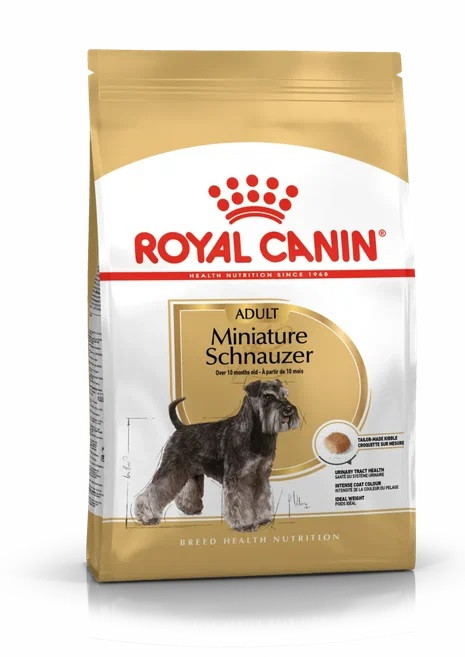 Royal Canin Miniature Schnauzer Adult для собак породы миниатюрный шнауцер (Курица, 3 кг.)