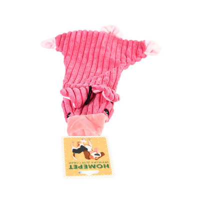 HOMEPET игрушка для собак свинка с пищалкой и шуршащим эффектом (49 х 17 см.)
