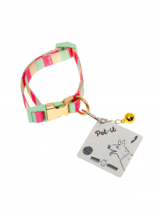 Pet-it ошейник для собак Mix (M, Разноцветный)