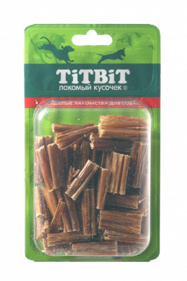 TiTBiT набор для дрессуры №3 кишки говяжьи Б2-M (40 г.)