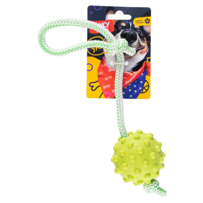 Fancy Pets игрушка "Мячик на веревке" для собак (8,5 см.)