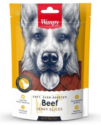 Wanpy Dog соломка из вяленой говядины (100 г.)