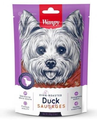 Wanpy Dog утиные сосиски (100 г.)
