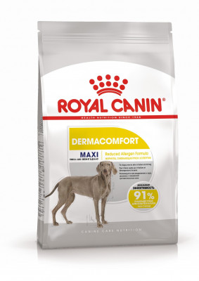 Royal Canin Maxi Dermacomfort для собак крупных пород с раздраженной кожей (Курица, 3 кг.)