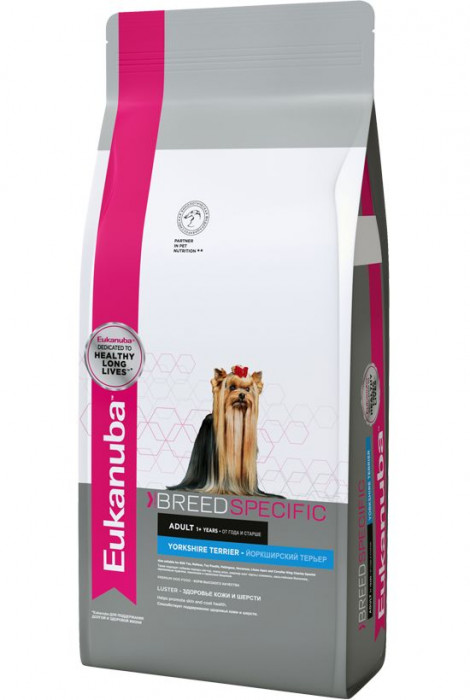 Eukanuba Dog Adult корм для собак породы йоркширский терьер (Курица и индейка, 2 кг.)