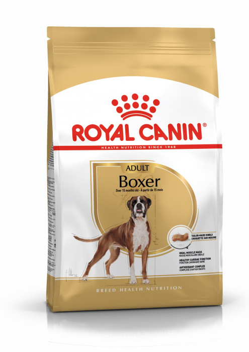 Royal Canin Boxer Adult для взрослых собак породы боксер (Курица, 12 кг.)