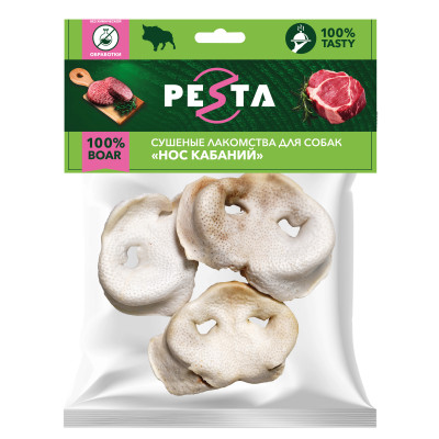 Pesta лакомство нос кабаний для собак (50 г.)