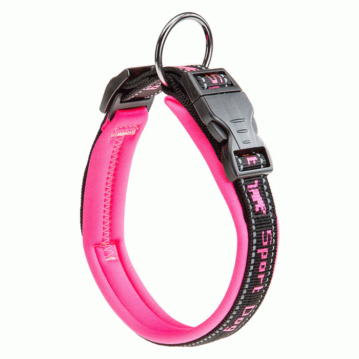 Ferplast ошейник нейлоновый Sport Dog C25/55 (45-55 см., Розовый)