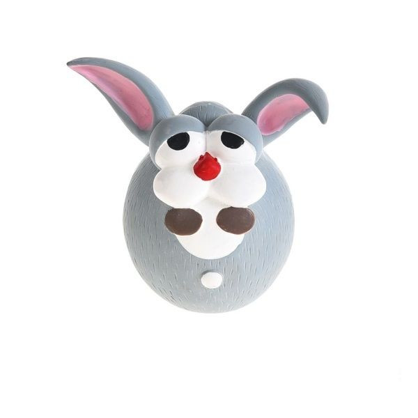 HOMEPET Bubble игрушка для собак заяц с пищалкой (12 х 10 х 7,5 см.)