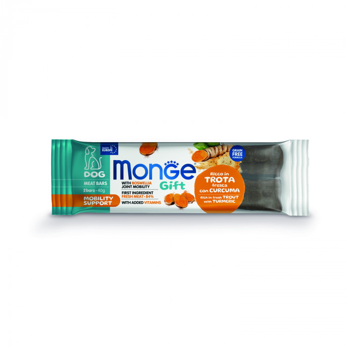 Monge Gift Mobility support мясные батончики для собак всех пород (Форель, 40 г.)