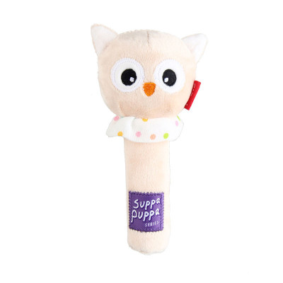 GiGwi Suppa Puppa игрушка для маленьких собак сова с пищалкой (15 см.)