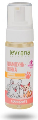 Levrana Love pets Шампунь-пенка для собак миниатюрных пород (150 мл.)