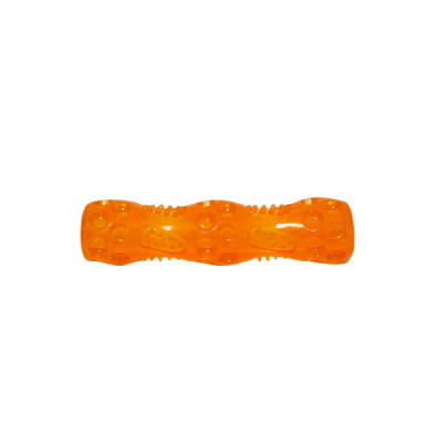 HOMEPET игрушка для собак палочка с пищалкой (17,5 см., Желтая)