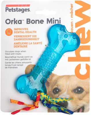 Petstages игрушка Mini ОРКА "Косточка" для собак (10 см.)