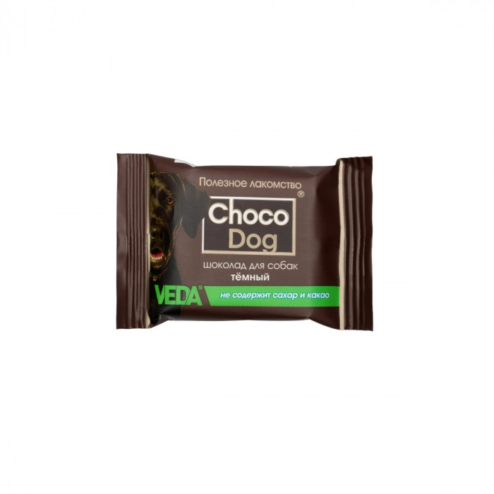 CHOCO DOG шоколад для собак темный (15 г.)