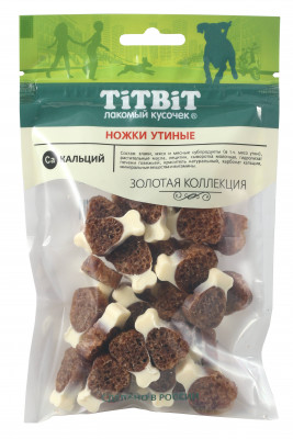 TiTBiT Золотая коллекция ножки (Утка, 55 г.)