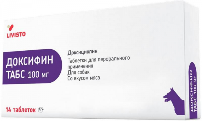 Доксифин таблетки (14 шт., 100 мг.)
