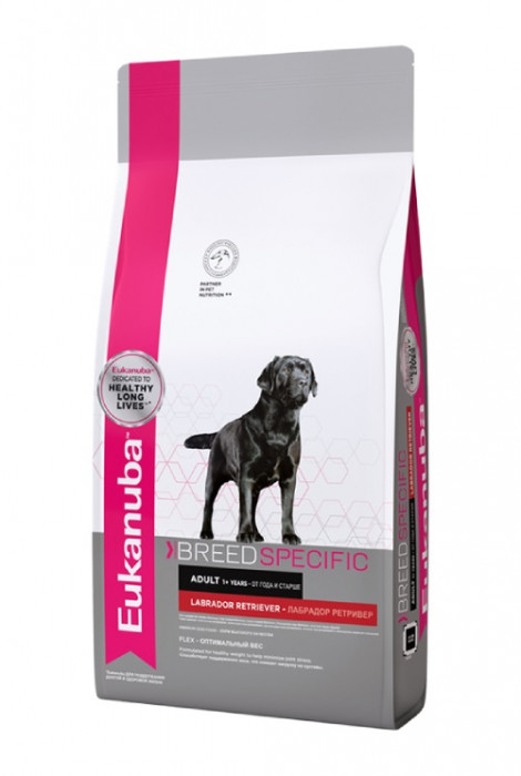Eukanuba Dog Adult корм для собак породы лабрадор-ретривер (Курица и индейка, 10 кг.)