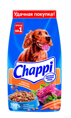 Chappi для взрослых собак (Мясо, 15 кг.)