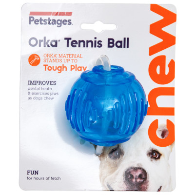 Petstages игрушка ОРКА "Теннисный мяч" для собак (6 см.)