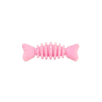 HOMEPET Foam Puppy игрушка для собак кость (11,7 см., Розовая)