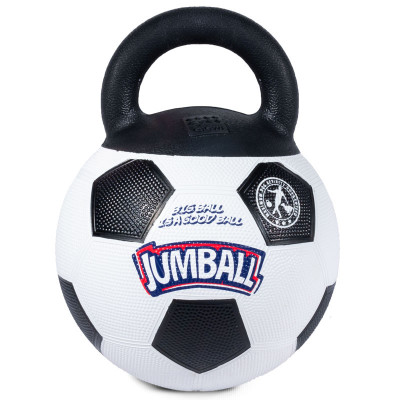 GiGwi Jumball игрушка для собак мяч футбольный c ручкой (26 см.)